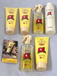 大島椿 ヘアケアセット つやつやウォーター/ヘアクリーム/オイルシャンプー/椿油のサムネイル