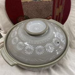 IH・直火・ラジエントヒーター使用可能　日本製　土鍋　10号 IH・直火・ラジエントヒーター使用可能 日本製 土鍋 10号 - メルカリ