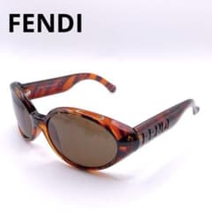 しばさん専用 fendi フェンディ オーバル y2k レトロ モード サングラ FENDI オーバル サングラス サイドロゴ ブラウン y2k vintage - メルカリ