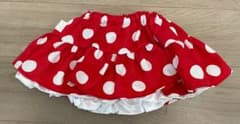 Baby Rito Polka Dot Skirt, Size 80, Minnie Mouse, Halloween