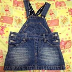 専用 デニム ジャンバースカートのサムネイル