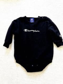 【80】Champion ブラックロンパースのサムネイル