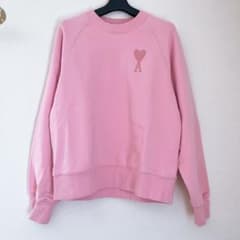 美品 ami alexandre mattiussi トレーナー ピンク - メルカリ