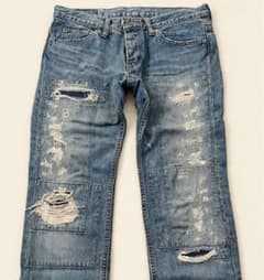 ヒステリックグラマー S KINKY JEANS ダメージデニム レディースのサムネイル