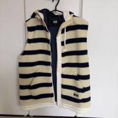 HELLY HANSEN ボアベスト ボーダー XLのサムネイル