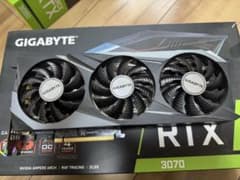 GIGABYTE RTX 3070 グラフィックボードのサムネイル