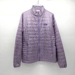 patagonia ウィメンズ ナノパフジャケット パープル L プリマロフト 