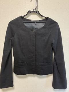 NATURAL BEAUTY BASIC ノーカラージャケット Mのサムネイル