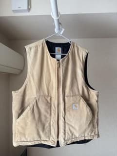 Carhartt ベージュ ベストのサムネイル