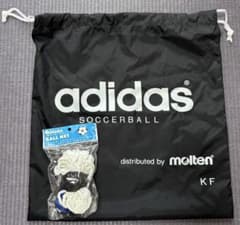 adidas サッカーボール収納　巾着袋&サッカーボールネットのサムネイル