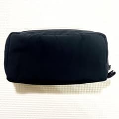 無印良品　ポリエステルガジェットポーチ 黒のサムネイル