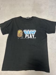 A BATHING APE BAPE PLAY Tシャツ ブラックのサムネイル