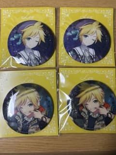 プロセカ　はぴこれ　缶バッジ　鏡音レン　D E　4個セットのサムネイル