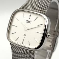 SEIKO VINTAGE シャリオ クォーツ シルバー 腕時計 ベルト一体型 SEIKO VINTAGE シャリオ クォーツ シルバー 腕時計 ベルト一体型