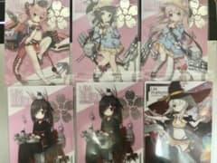 アズールレーン ウエハース　カード　重桜　6枚セットのサムネイル