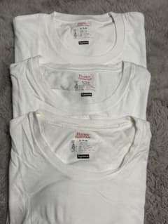 supreme Hanes Tシャツ 3枚セット ホワイトのサムネイル