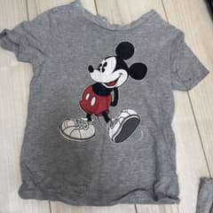 BEAMS mini ミッキーマウス Tシャツ グレー 110のサムネイル