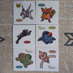 ポケモンパンシール 6枚セット まとめ売りのサムネイル