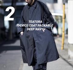 TEATORA DEVICE COAT テアトラ デバイスコート 2 ネイビー - メルカリ