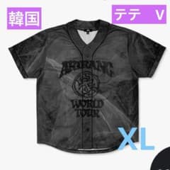 新品　BTS ツアーグッズ　Jersey シャツ　テテ　ベースボールシャツ 新品 BTS ツアーグッズ Jersey シャツ テテ ベースボールシャツ XL