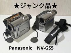 Two Panasonic NV-GS5 video cameras (junk condition)