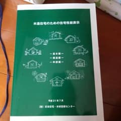 木造住宅のための住宅性能表示のサムネイル