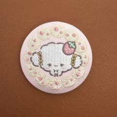 サンリオキャラクターズ 刺繍缶バッジ こぎみゅんのサムネイル