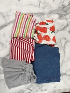 ベビー ハーフパンツ 5点セットのサムネイル