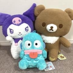 新品未使用タグ付き。リラックマ　キャンディーボアぬいぐるみXL サンリオp
