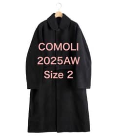 COMOLI 2025AW モールスキンミリタリーコート サイズ2 - メルカリ