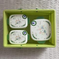 Pianta レトロ タッパー バスケット セット 未使用 箱あり 昭和レトロのサムネイル