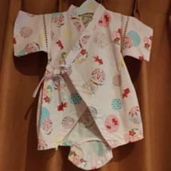 70cm 女の子 甚平 ロンパースのサムネイル