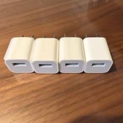 Apple純正 USB-A充電器 A1385 新品未使用　4個セットのサムネイル
