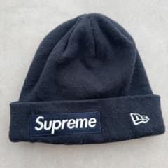 Supreme New Era ビーニー ニット帽のサムネイル