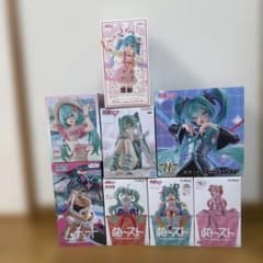 初音ミク 新作含むプライズフィギュア 8体セット まとめ売り 初音ミク 新作含むプライズフィギュア 8体セット まとめ売り - メルカリ