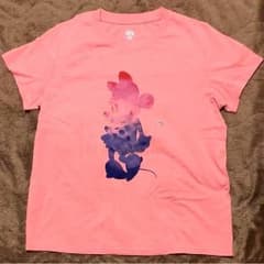 【値下げ】ユニクロ UNIQLO ディズニー ミニー Tシャツ ピンクのサムネイル