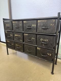 ジャーナルスタンダードファニチャー　ギデル12ドロワーチェスト アイアン 棚 ジャーナルスタンダードファニチャー ギデル12ドロワーチェスト