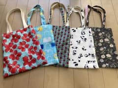 エコバッグ各種（お好きな1点） 花柄・パンダ・水玉などのサムネイル