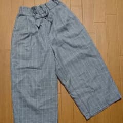 GU  ワイドクロップドパンツのサムネイル
