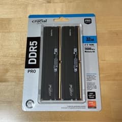 Crucial 16GBx2 DDR5-5600 CP2K16G56C46U5のサムネイル
