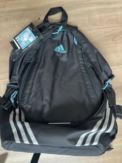 adidas スクールバッグ ブラック/サックス 25Lのサムネイル