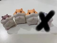 ハムスター フィギュア 4体セットのサムネイル