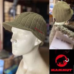 MAMMUT マムート　ツバつきニットキャップ　made in Germanyのサムネイル