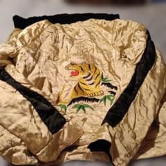 RUDEGALLERYリバーシブル スカジャン 虎 鷹 スカル 　オマケ付きのサムネイル