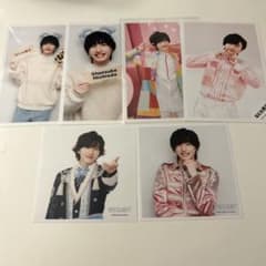 道枝駿佑 なにわ男子 公式写真 6枚セット 初心love ましかくフォトのサムネイル