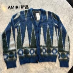 AMIRI 新品 モヘア混 カーディガン Mサイズ - メルカリ