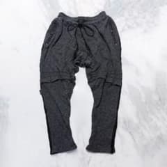 KMRii ケムリ　サルエルパンツ KMRii ケムリ archive 00s y2k サルエルパンツ グランジ - メルカリ