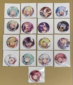 麻雀ファイトガール 2周年記念くじ 缶バッジ 全種セット パイン イヨ ダイア 麻雀ファイトガール 2周年記念くじ 缶バッジ 全種セット パイン イヨ