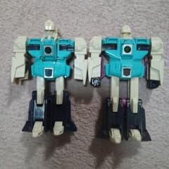 トランスフォーマー ロボットフィギュア 2体セット 当時物のサムネイル