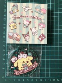 ポムポムプリン　サンリオ　ミント　アクリルチャームのサムネイル